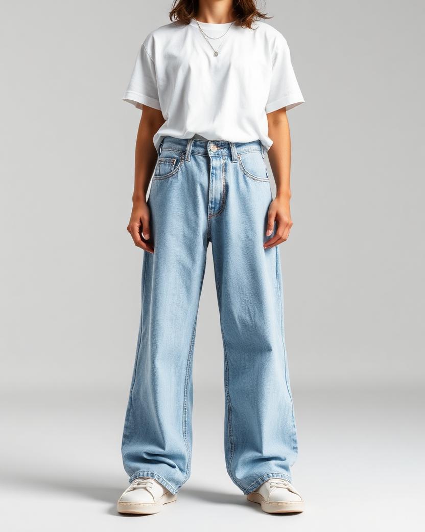 JNCO Crown Wide-Leg Jean